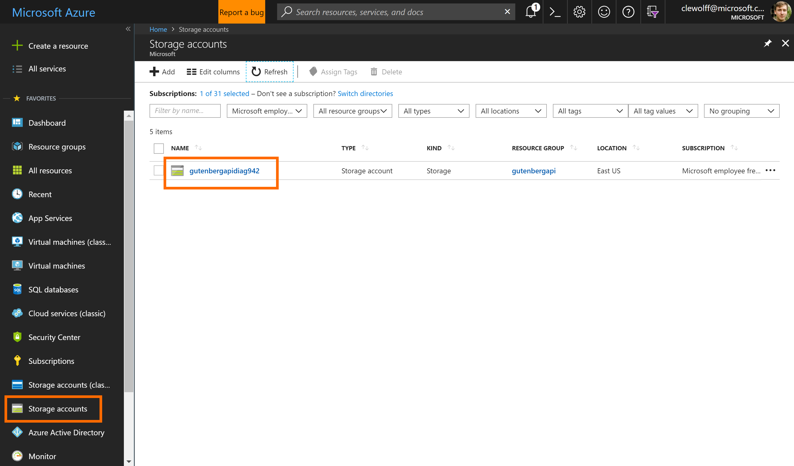 Azure Blobs Storage Driver Documentation — Apache Libcloud 2.6.0 ...